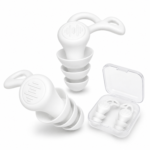 Rise Quiet™ Reusable Noise-Reducing Earplugs